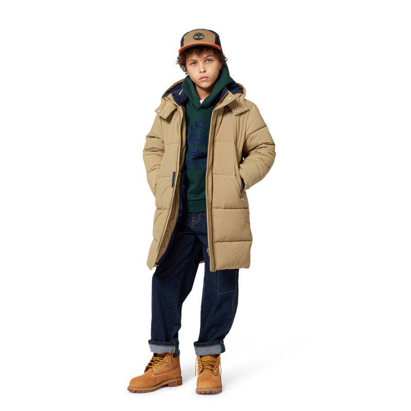 Sweat-shirt à capuche en molleton TIMBERLAND 
                    GARCON