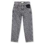 Pantalon en denim jacquard MARC JACOBS 
                    GARCON