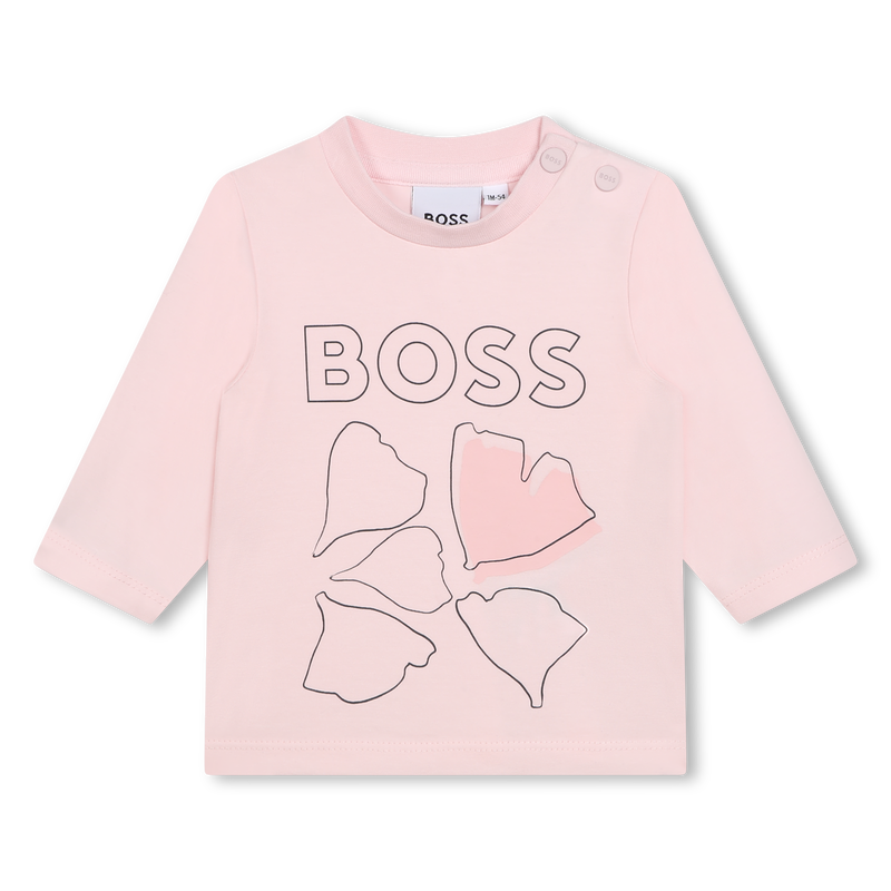 T-shirt imprimé pétales BOSS 
                    FILLE