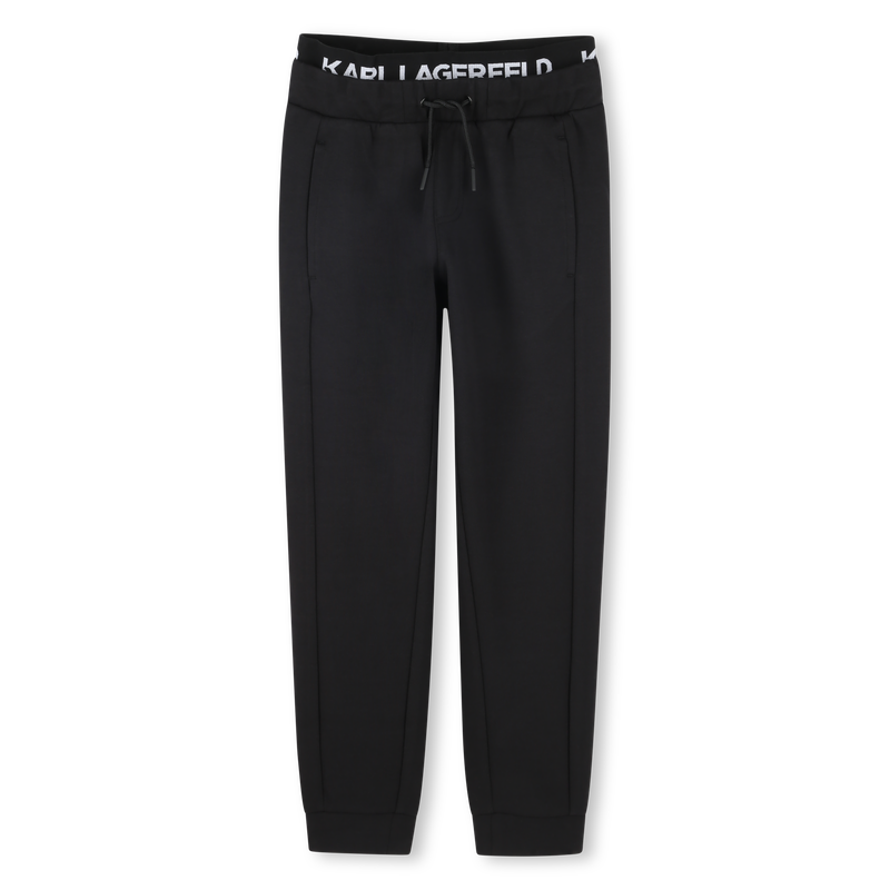 Pantalon de jogging à poches KARL LAGERFELD KIDS 
                    GARCON