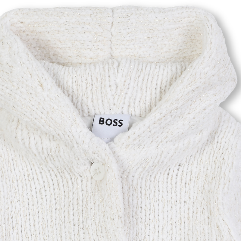 Cardigan à capuche BOSS 
                    FILLE