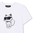 Tee-shirt manches courtes KARL LAGERFELD KIDS 
                    FILLE