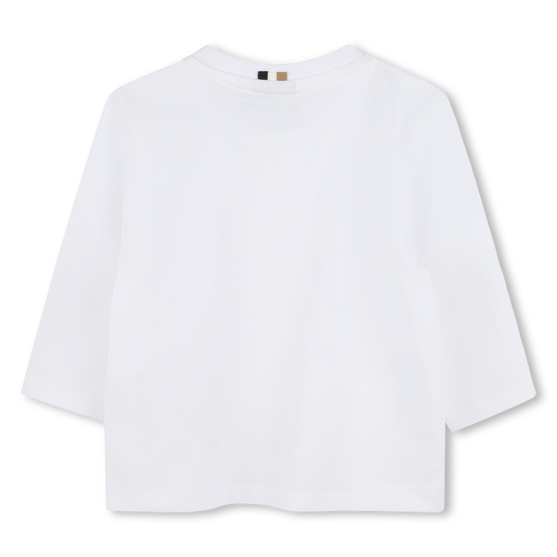 T-shirt sigle vertical BOSS 
                    GARCON