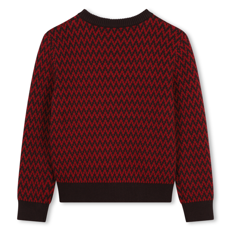 Pull tricot à motifs LANVIN 
                    GARCON