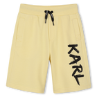 Bermuda en coton, WAX YELLOW, hi-res