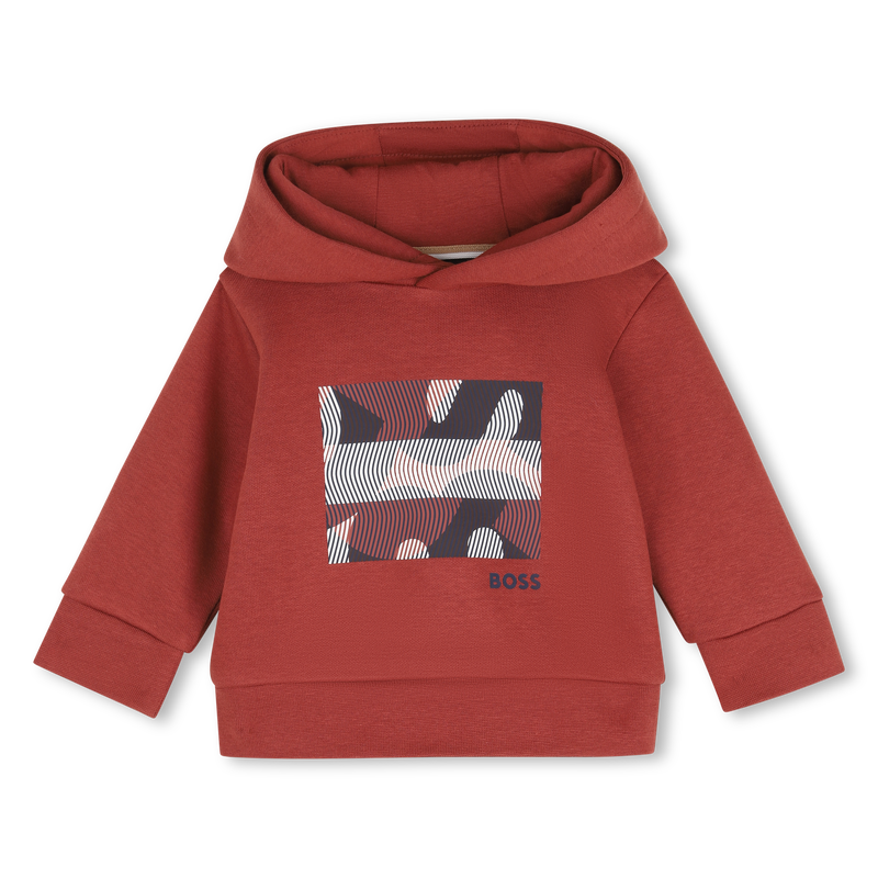 Sweat-shirt &agrave; capuche BOSS 
                        GARCON