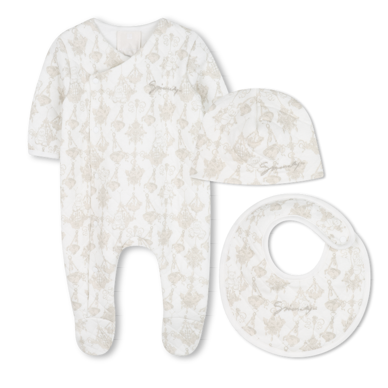 Ensemble pyjama, bonnet et bavoir GIVENCHY 
                    UNISEXE