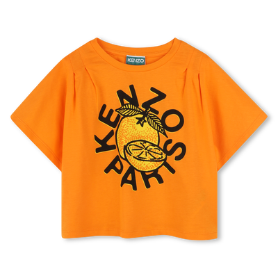 T-shirt à manches courtes KENZO KIDS FILLE