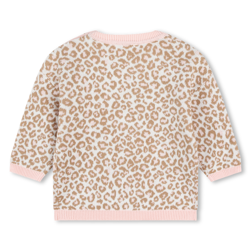 Pull et pantalon en coton KENZO KIDS 
                    FILLE