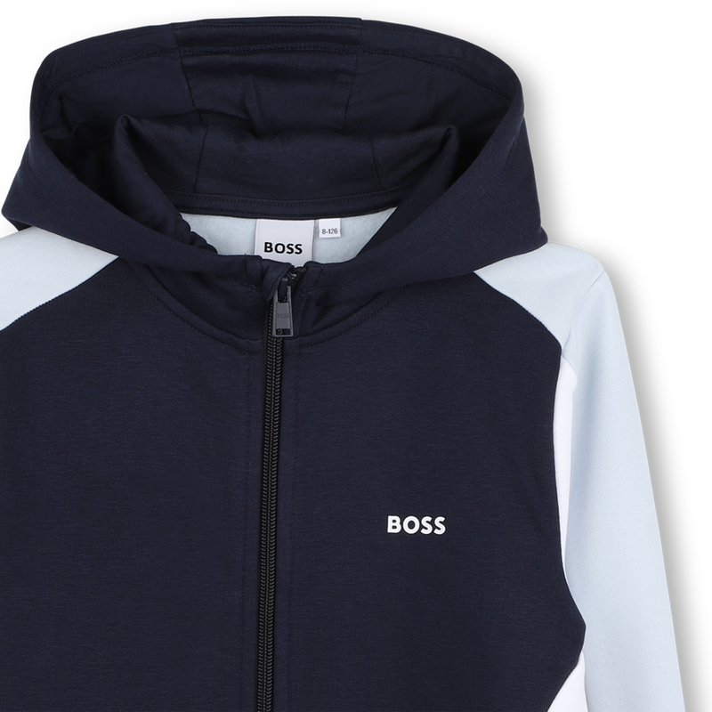 Cardigan &agrave; capuche BOSS 
                        GARCON