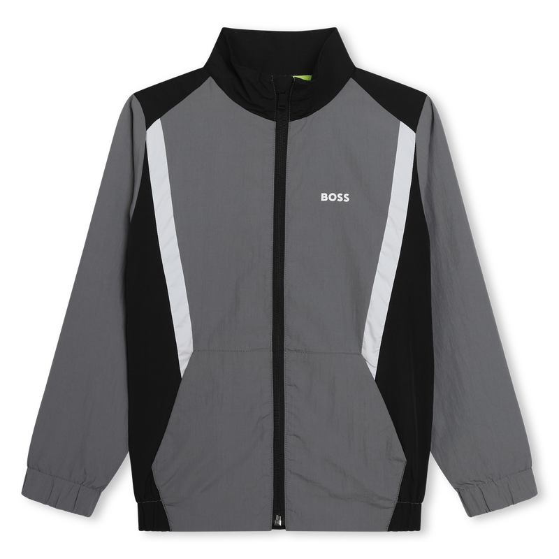 Sweat-shirt zippé col montant BOSS 
                    GARCON