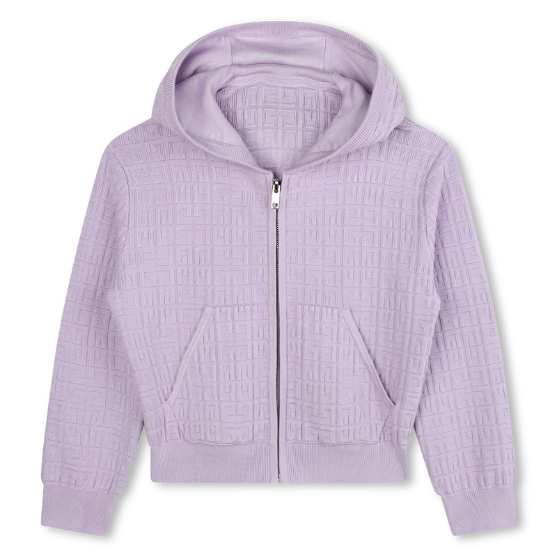 Cardigan à capuche en tricot GIVENCHY 
                    FILLE