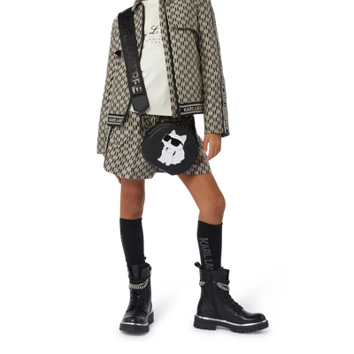 Veste de c&eacute;r&eacute;monie en jacquard KARL LAGERFELD KIDS FILLE