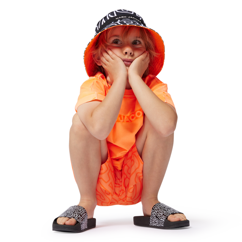 T-shirt en coton avec broderie MARC JACOBS 
                        UNISEXE