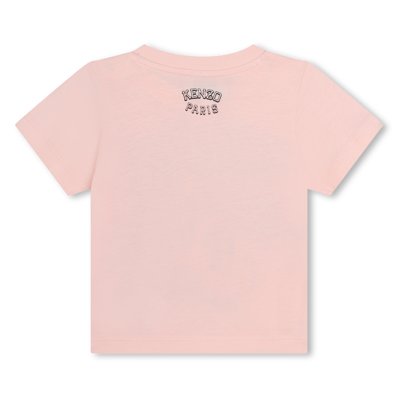 T-shirt pressionné en coton KENZO KIDS 
                    UNISEXE