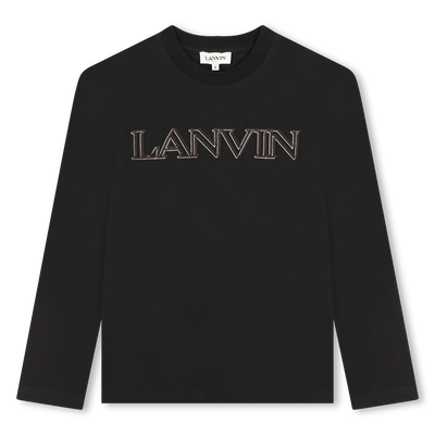 T-shirt avec sigle brodé LANVIN GARCON
