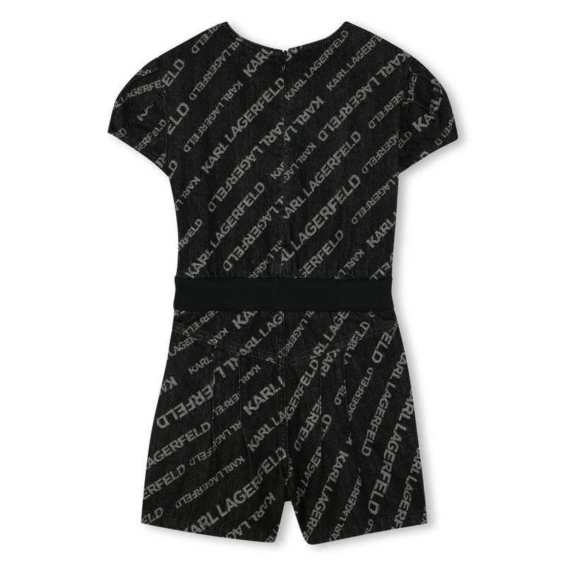 Combinaison short KARL LAGERFELD KIDS 
                    FILLE