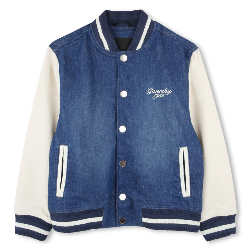 Bomber bicolore esprit collège GIVENCHY 
                    GARCON