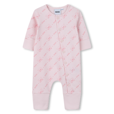 Ensemble pyjama, bonnet et bavoir BOSS FILLE
