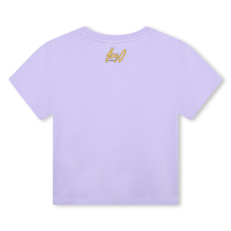 T-shirt coton manches courtes KENZO KIDS 
                    FILLE