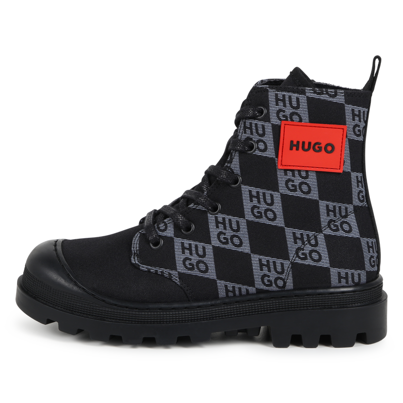 Bottines à lacets et fermeture  zipée Hugo 
                    GARCON