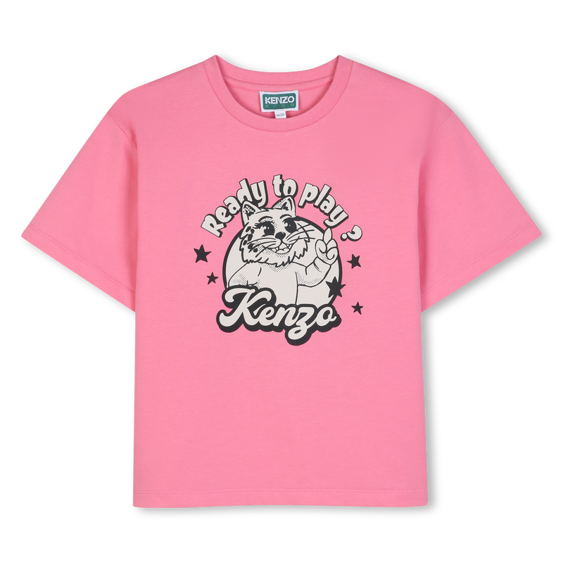 Tee-shirt manches courtes KENZO KIDS 
                        FILLE