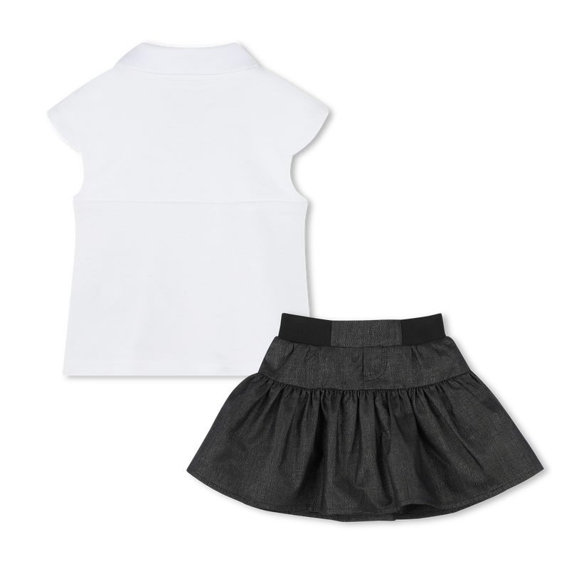 Ensemble T-shirt et jupe KARL LAGERFELD KIDS 
                    FILLE