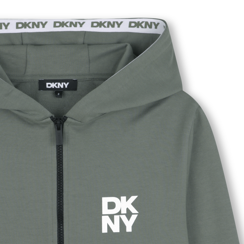 Cardigan à capuche DKNY 
                    GARCON