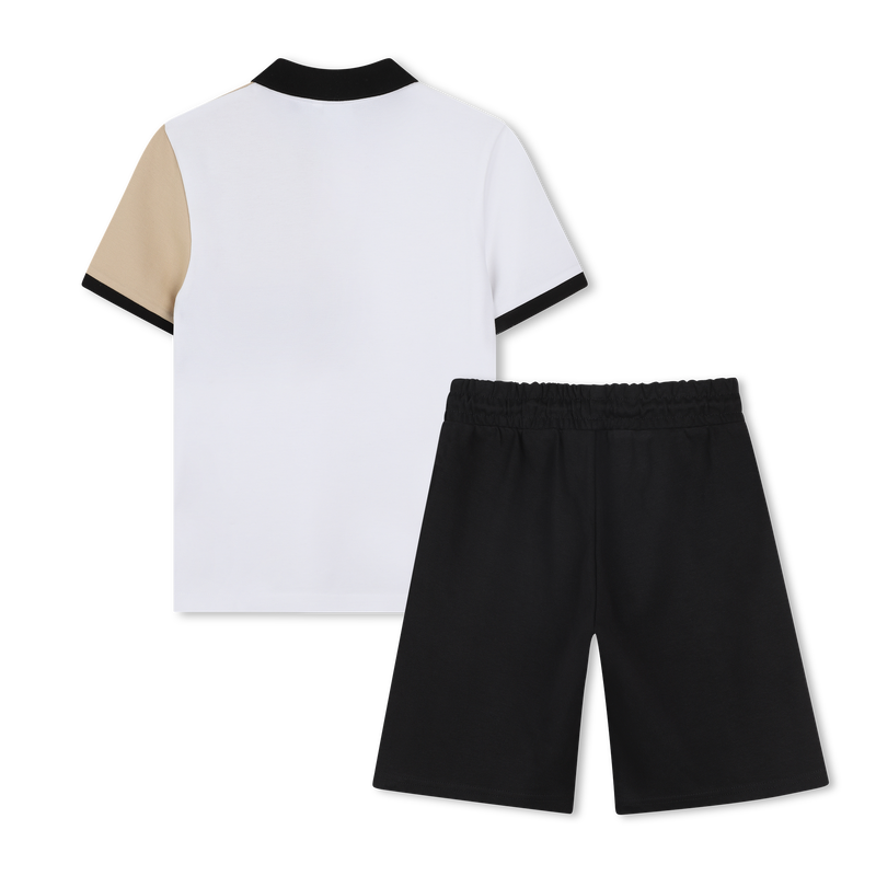 Polo et short BOSS 
                    GARCON