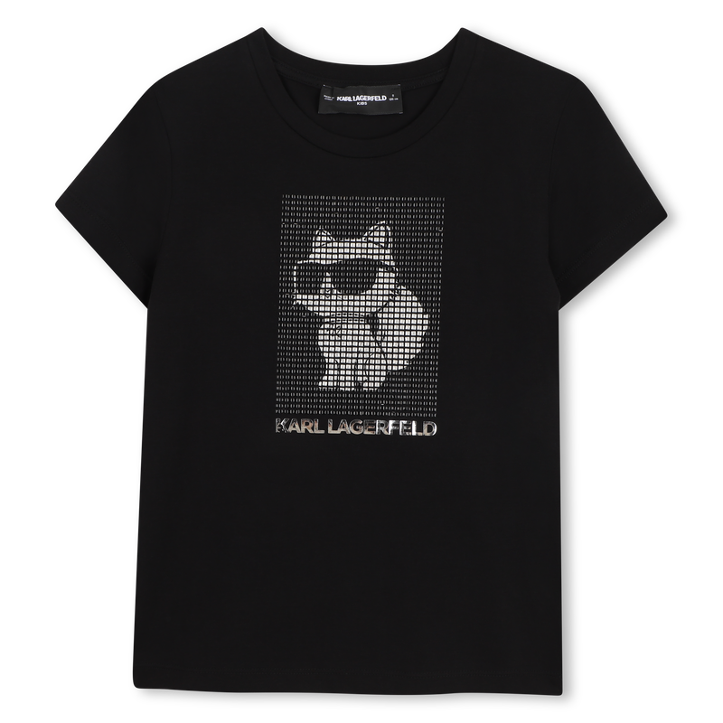 T-SHIRT MANCHES COURTES KARL LAGERFELD KIDS 
                        FILLE