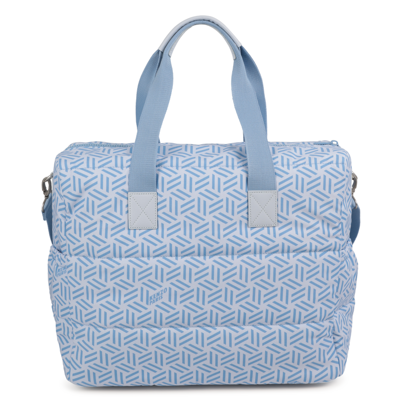 Sac à langer matelassé en popeline imprimée KENZO KIDS 
                    UNISEXE