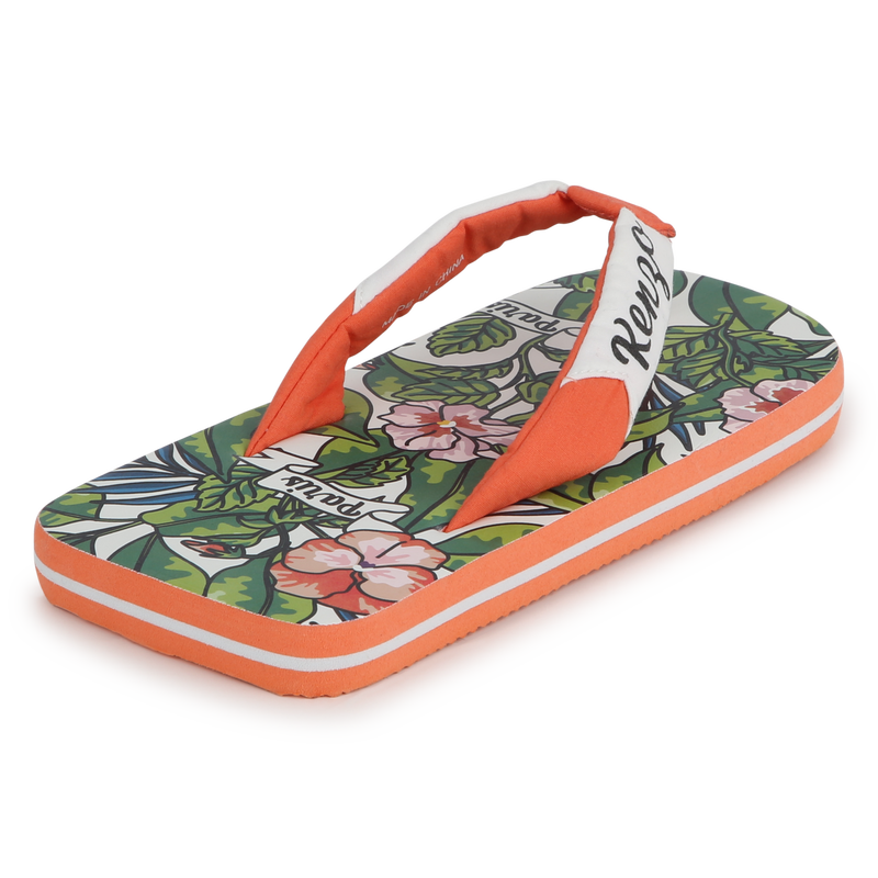 Tongs avec semelle imprimée KENZO KIDS 
                    UNISEXE