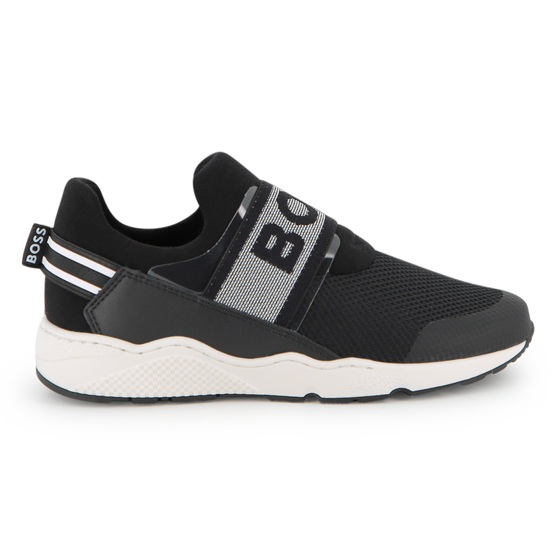 BASKETS EN CUIR DE VACHETTE BOSS 
                        GARCON