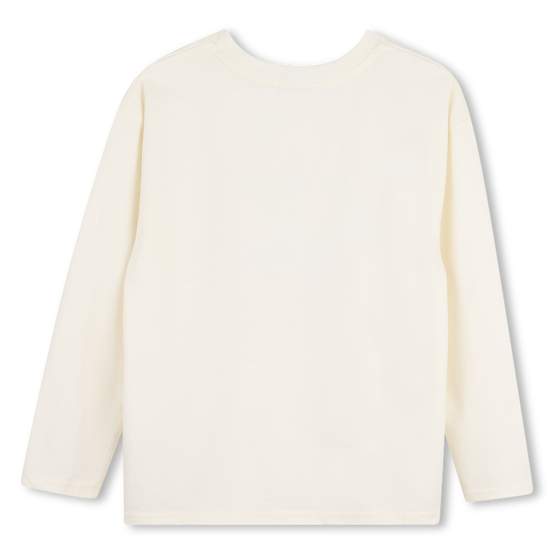 Tee-shirt manches longues KIDS AROUND 
                        FILLE