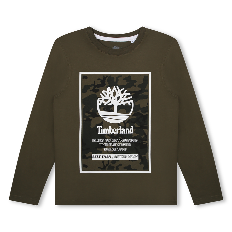 T-shirt manches longues sigle TIMBERLAND 
                    GARCON