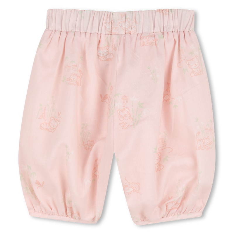 ENSEMBLE T-SHIRT, PYJAMA ET BANDEAU KENZO KIDS 
                        FILLE