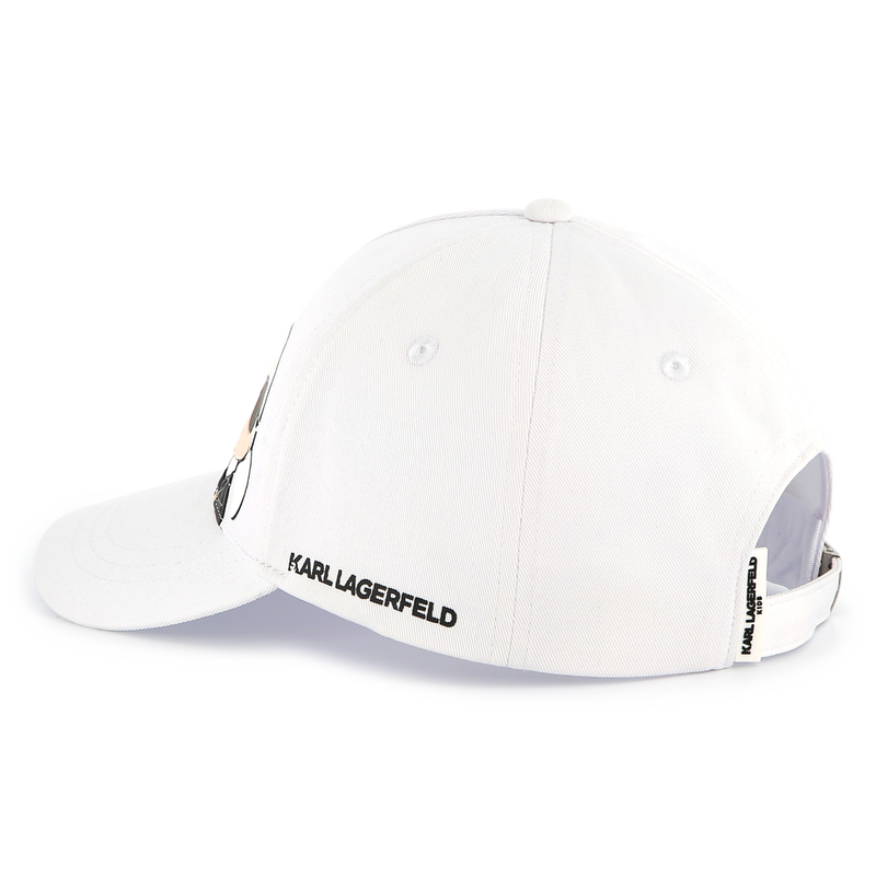 Casquette imprimée réglable KARL LAGERFELD KIDS 
                    FILLE