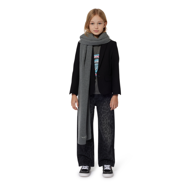 Jean à taille haute ajustable ZADIG & VOLTAIRE 
                    FILLE