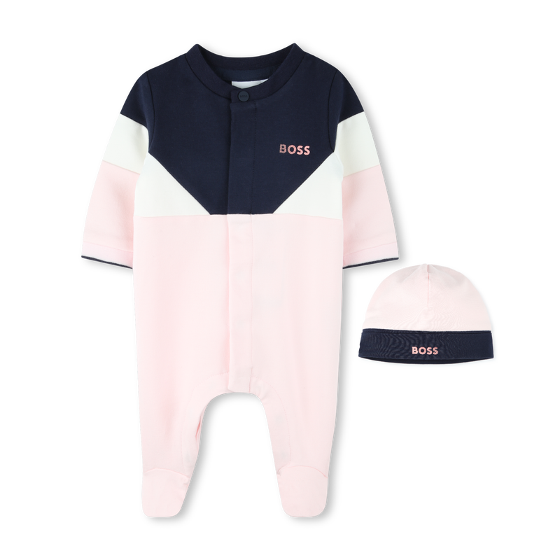 Ensemble pyjama et bonnet BOSS 
                    FILLE