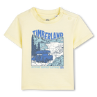 Tee-shirt manches courtes, JAUNE PALE, hi-res