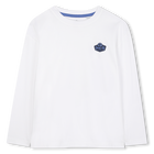 Tee-shirt &agrave; manches longues, BLANC, hi-res