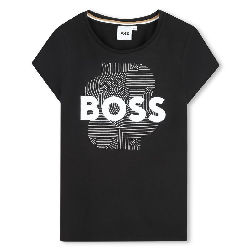 T-shirt &agrave; manches courtes BOSS 
                        FILLE