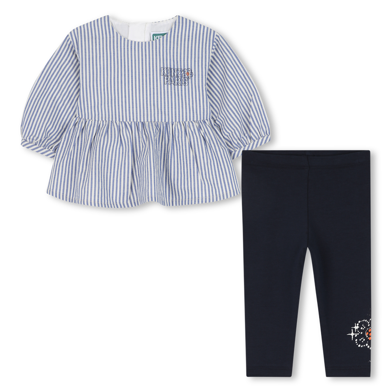 Ensemble blouse + legging KENZO KIDS 
                    FILLE
