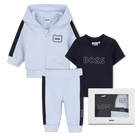 Ensemble cardigan + pantalon + Tee-shirt, CIEL, hi-res