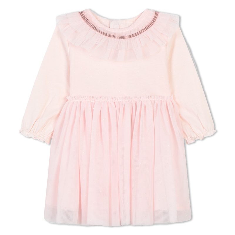 Robe de cérémonie bi-matière CARREMENT BEAU 
                    FILLE