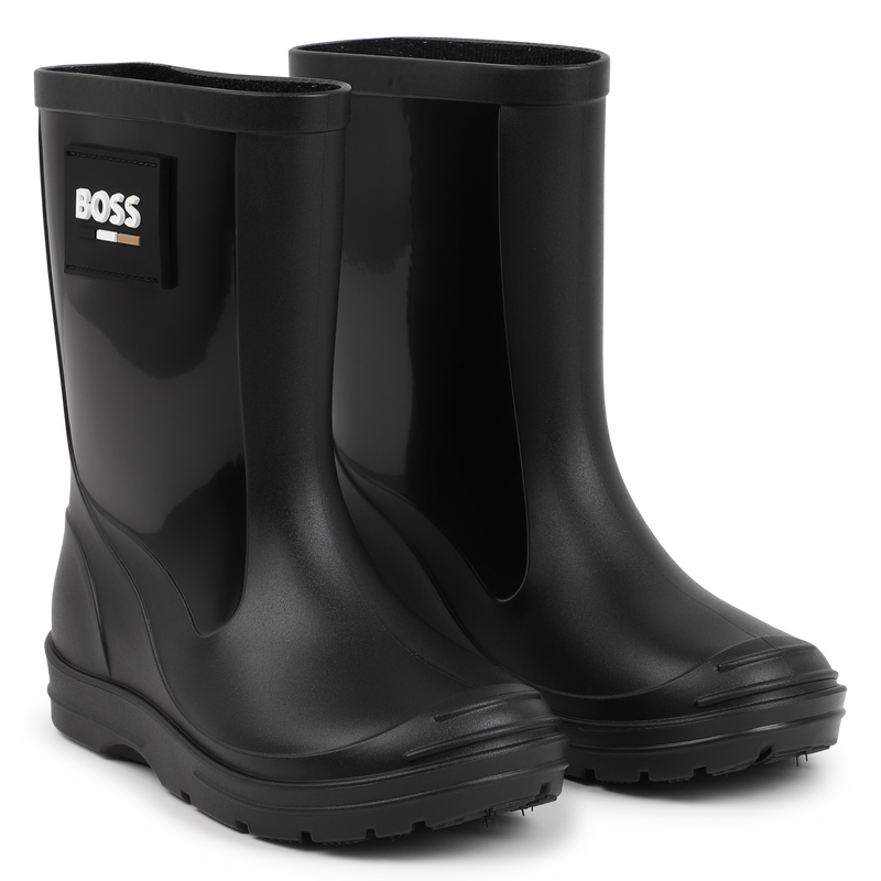 Bottes de pluie bitextur&eacute;es BOSS 
                        GARCON