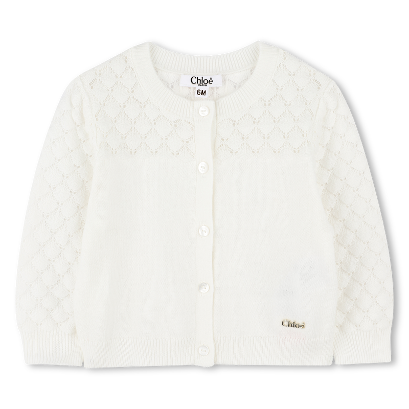 Cardigan à manches bouffantes CHLOE 
                    FILLE