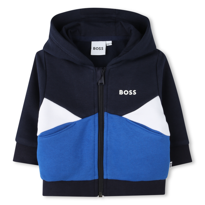 CARDIGAN A CAPUCHE BOSS 
                    GARCON
