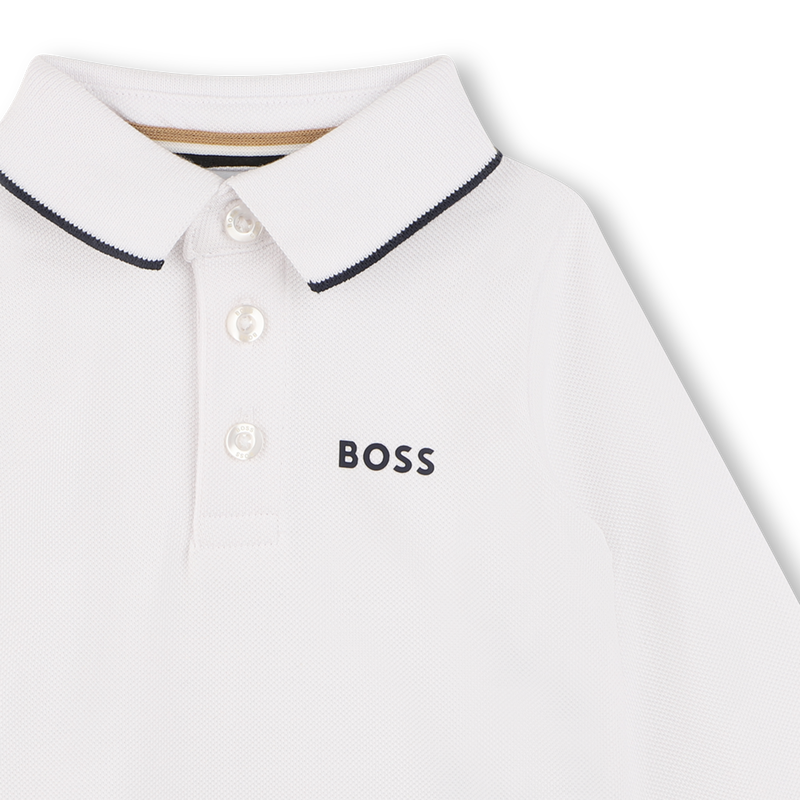 Polo manches longues BOSS 
                        GARCON