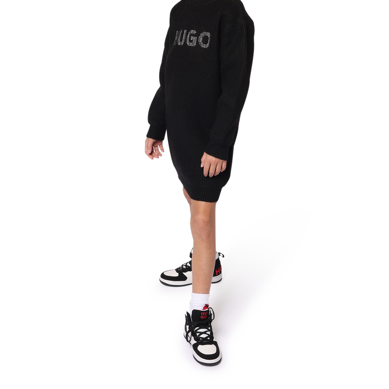 Robe pull clout&eacute;e Hugo 
                        FILLE